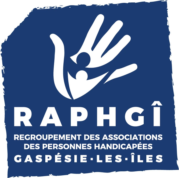 Logo Regroupement des associations des personnes handicapées Gaspésie–Les-Îles